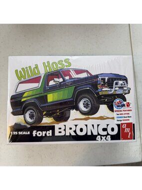 AMT 1304 Wild Hoss Ford Bronco 4x4 Model Kit NEW
